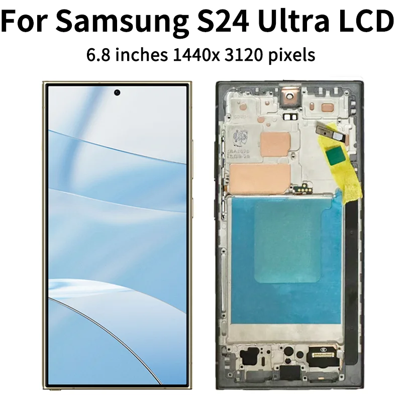 Ekran wyświetlacza TFT S24Ultra do Samsunga S24 Ultra G928 SM-S928B SM-G928B/DS, wyświetlacz LCD z ekranem dotykowym i digitizerem w komplecie. — zdjęcie produktu 2