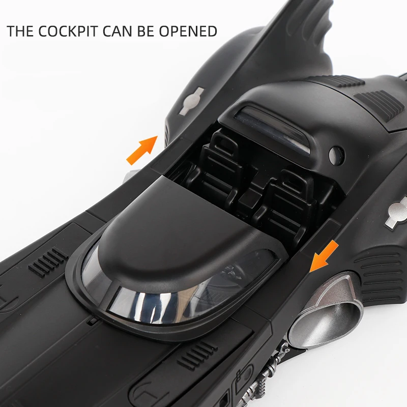 Carro grande 1:18 1989, tanque clásico de aleación de Metal fundido a presión, modelo de coche, colección de sonido y luz, decoraciones para Hobby, adorno de exhibición