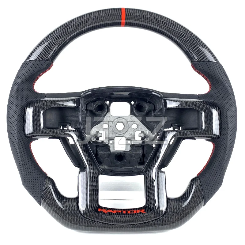 For Ford F150 F250 F350 Raptor steering wheel carbon fiber 2015 2016 2017 2018