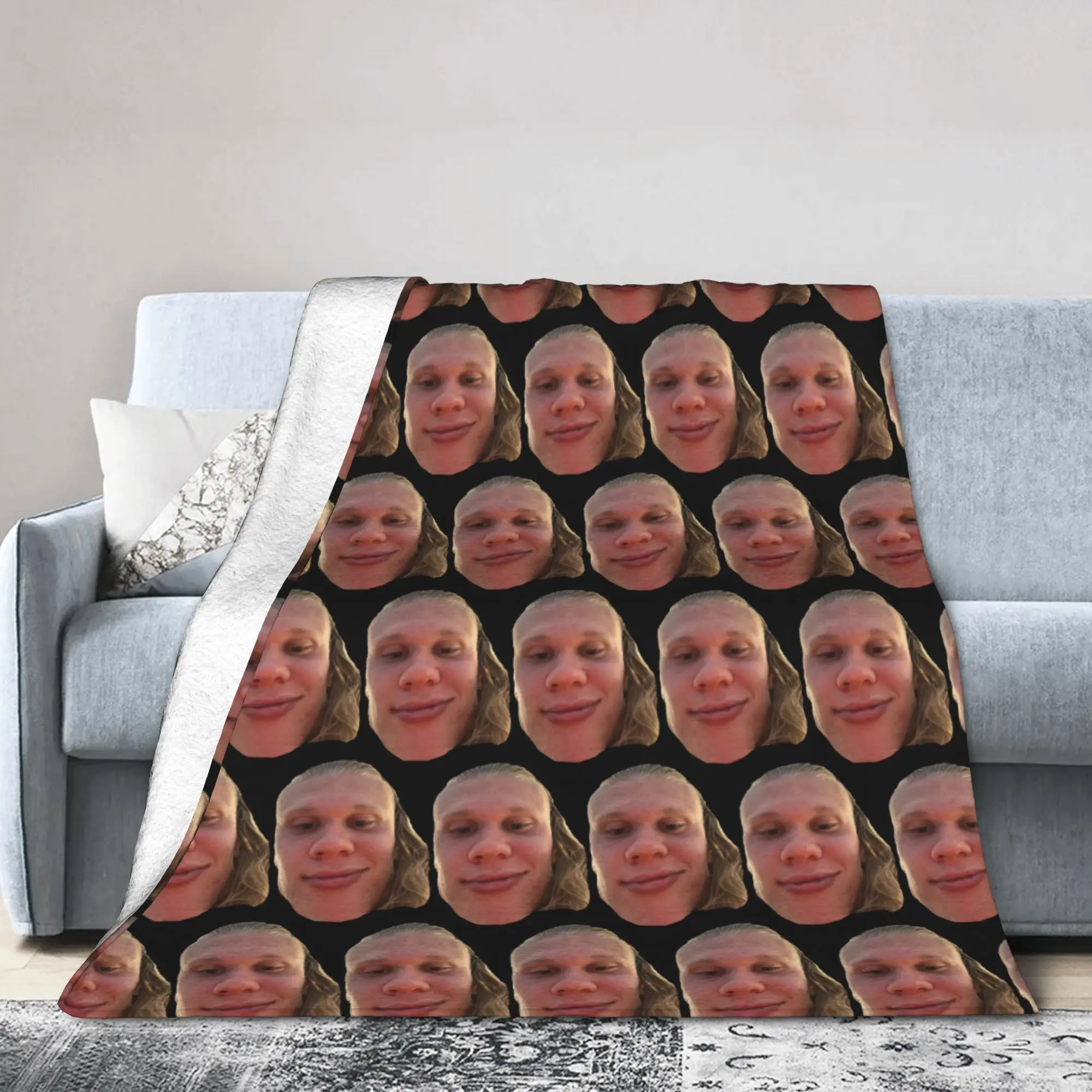Cozy Haalands Blanket Accessories Bedding Decorative Football Throws And Blankets Warm Fleece for Couch
