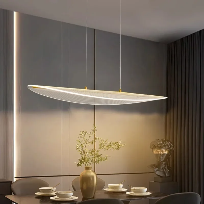 

Modern Acrylic Led Pendant Lamp Dining Room Ceiling Chandelier Indoor Lighting Home Decor Lustre Droplight Hanging Lamp Fixtures