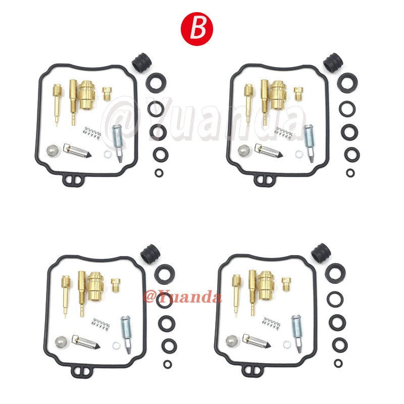 Carburettor Repair Kit For Yamaha XJ600 Seca II 600 XJ600S 1992–1998 Float Main Slow Jet Vacuum Diaphragm