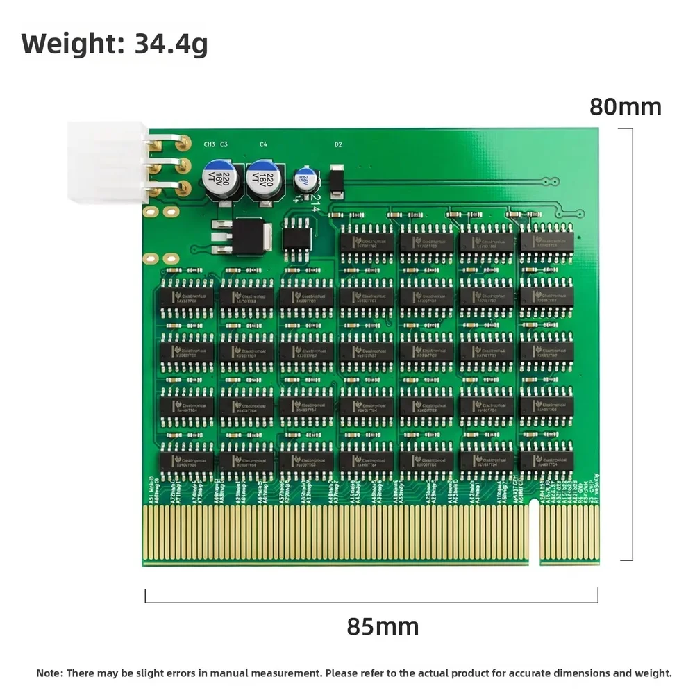 /PCI /E /16X Slot Tester Card With LED Indicators And Type C Power For Desktop Motherboard Graphics Repair Diagnostic Tool