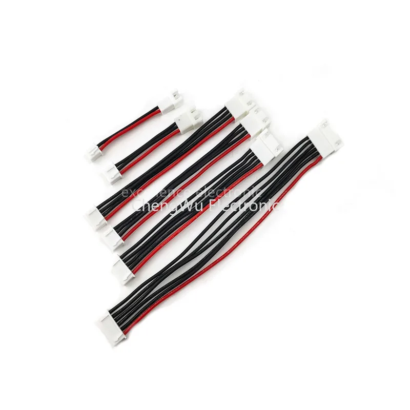 2pcs XH2.54 1S 2S 3S 4S 5S 6S 7S Extension Charged Cable Lead Cord 5cm 8cm 10cm 15cm 20cm 3239-22AWG for RC Lipo Battery Charger