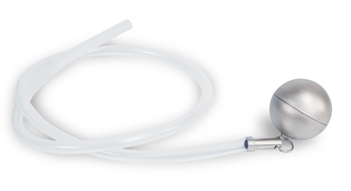 KegLand  Tube and A Float Ball  Produce Clearer Beer Use on Ball Lock Kegs  or Other Container Kitchen Tool