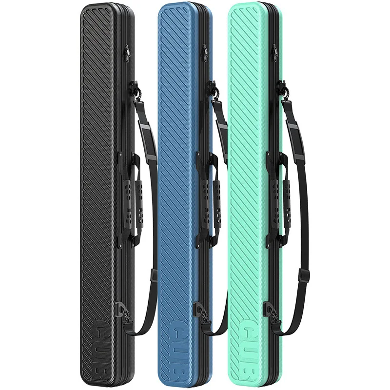 

Crush-Proof Fishing Rod Hard Case, Heavy Duty Wear-Resistant Shell, Large Capacity Waterproof Bag for Rods Reels Accessories