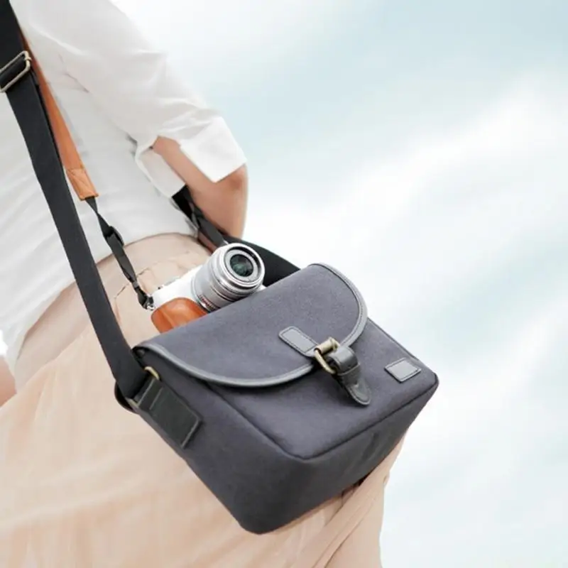 E56B Compact Travel Camera Backpack for DSLR, Weatherproof with Adjustable Dividers
