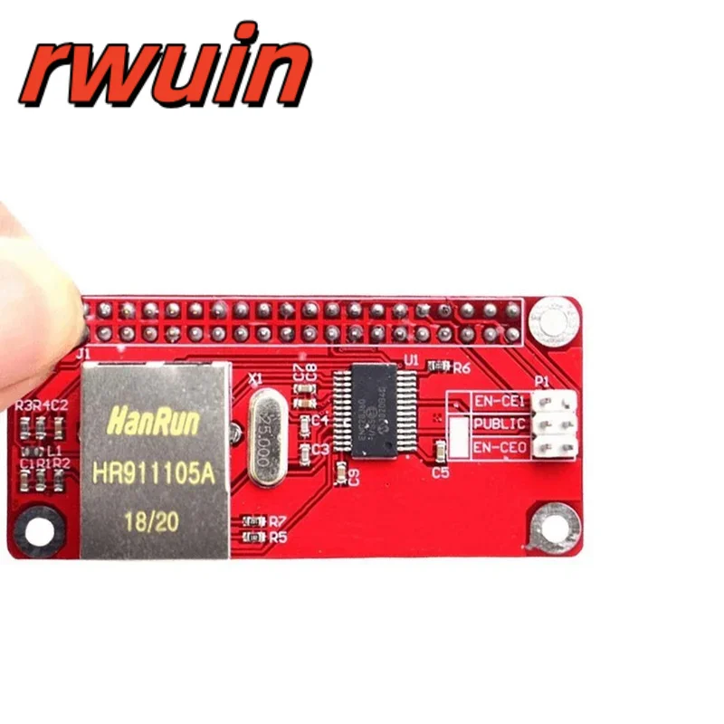 raspberry pi zERO eNC28J60 network adapter module pI0 pIW is compatible with raspberry pI