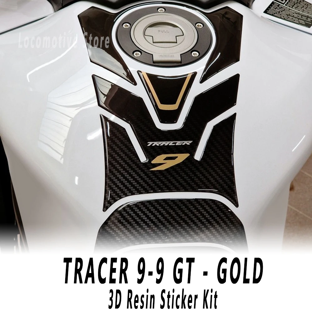 

Набор 3D гелевых эпоксидных наклеек на бак для Yamaha Tracer 9 Tracer 9GT 2021-2023, аксессуары для мотоциклов