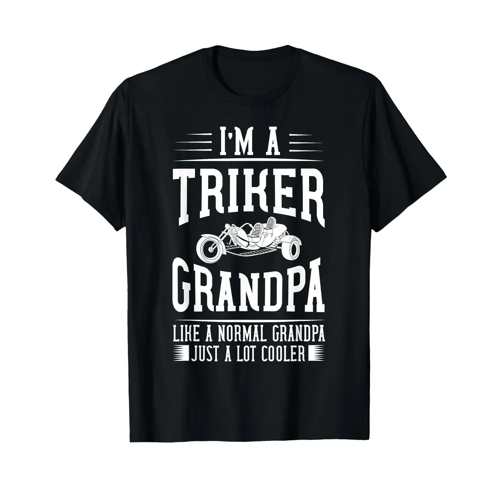 Trike Motorcycle Three Wheeler Bike T Shirt vintage Washed Stretched graphic Soft streetwear Comfortable Casual Stylish homme
