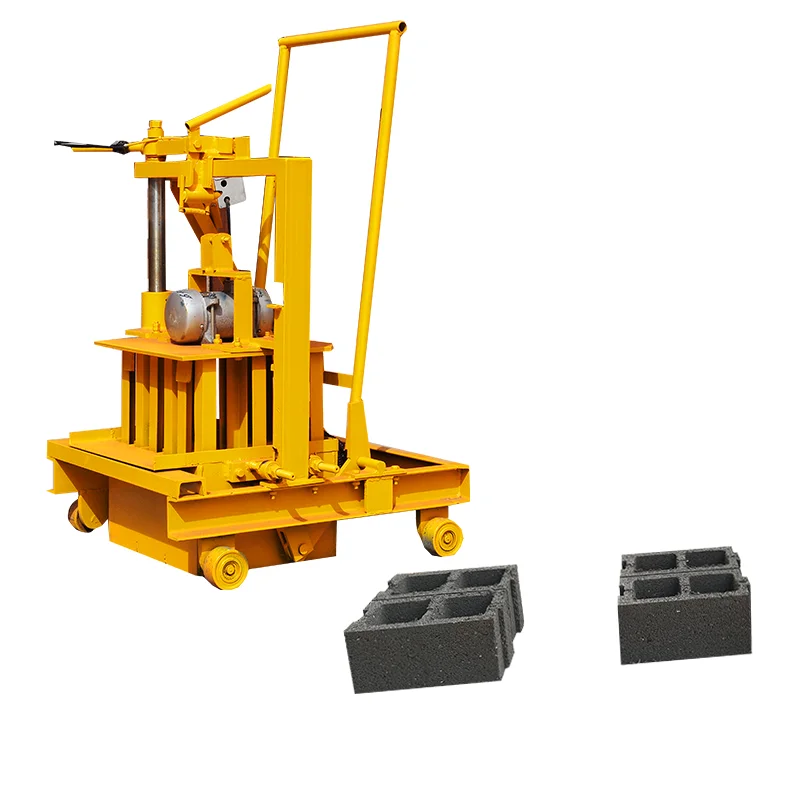 Manual Operation Small Brick Making Machine QMR2-45 Producing 300 Pcs Per Day