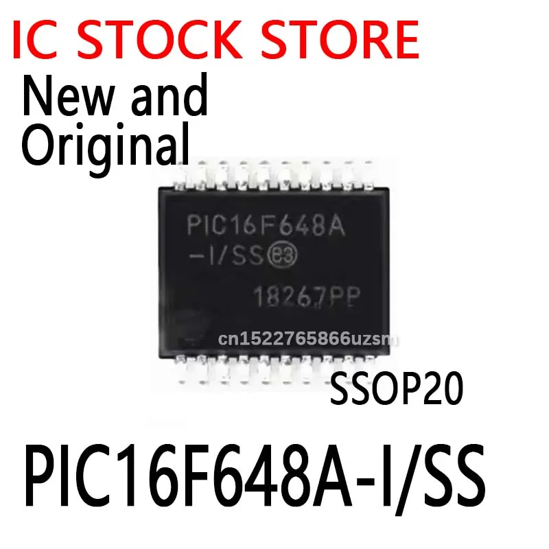 10PCS/LOT New and Original IC PIC16F648A PIC16F648 16F648A SSOP20 PIC16F648A-I/SS