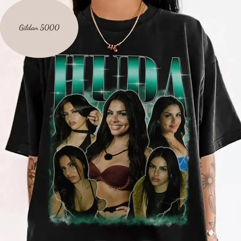 Huda Mustafa Love Island Vintage Graphic  T shirt, Love Island Tv Show T-Shirt