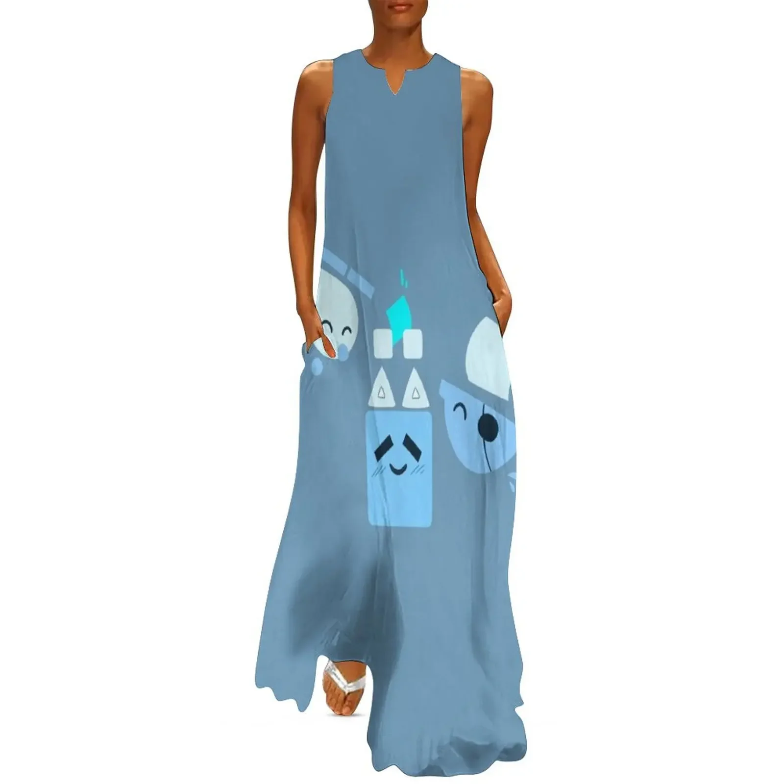 

Square Cube Helicopter & Boat Long Dress prom dresses 2025 dresses for woman 2025 Evening gown Dress