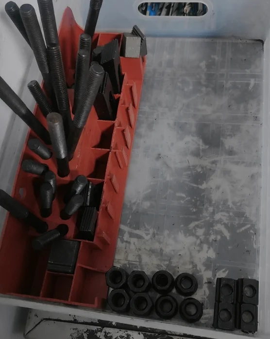 

Set of Milling Machine Fixture Combination, Mold Platen CNC Screw Code Iron and Code Mate