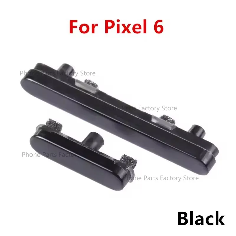 Button Key For Google Pixel 6 Pro 6Pro Pixel6 6A Power On Off Volume Buttons Side Keys Phone Repair Replacement Parts