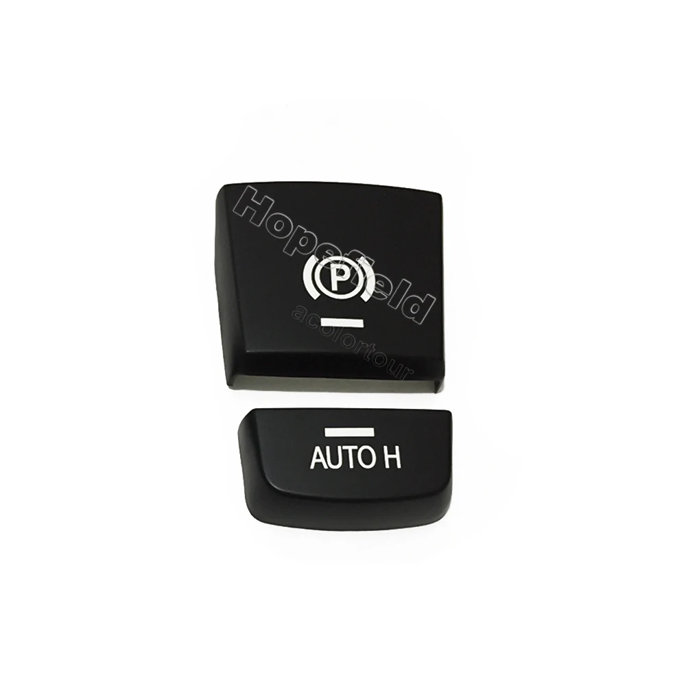 Car Electronic Parking Hand Brake P Switch Button Decoration Cover for BMW 5 7 X3 X4 X5 X6 M5 F01 F02 F10 F12 F15 F16 F25 F26