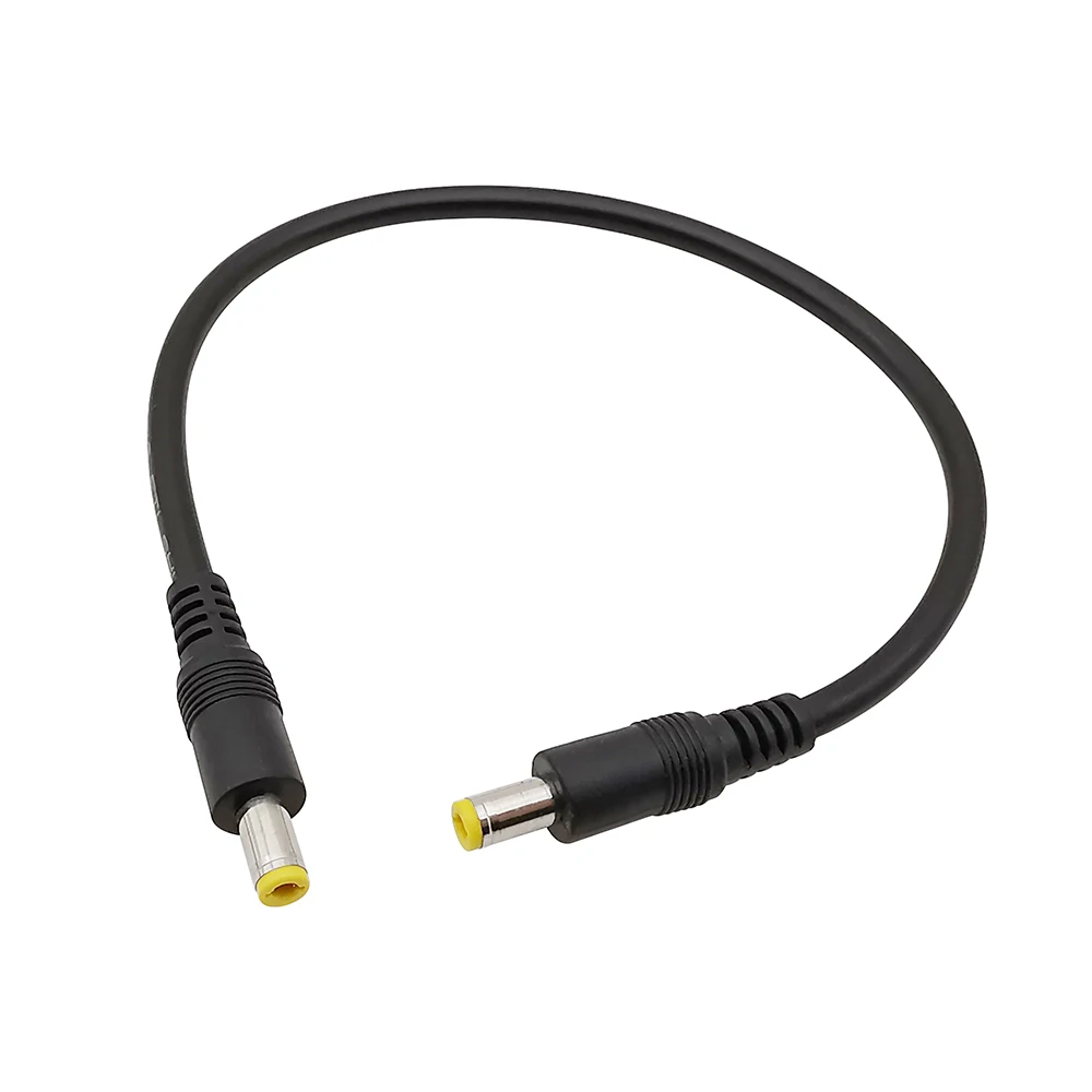 5.5 x 2.5mm Male to 5.5 x 2.5mm Male Plug DC Connector Extension Cable 12V Power Adapter Cord 0.3M 0.5M 1M 1.5M 3M