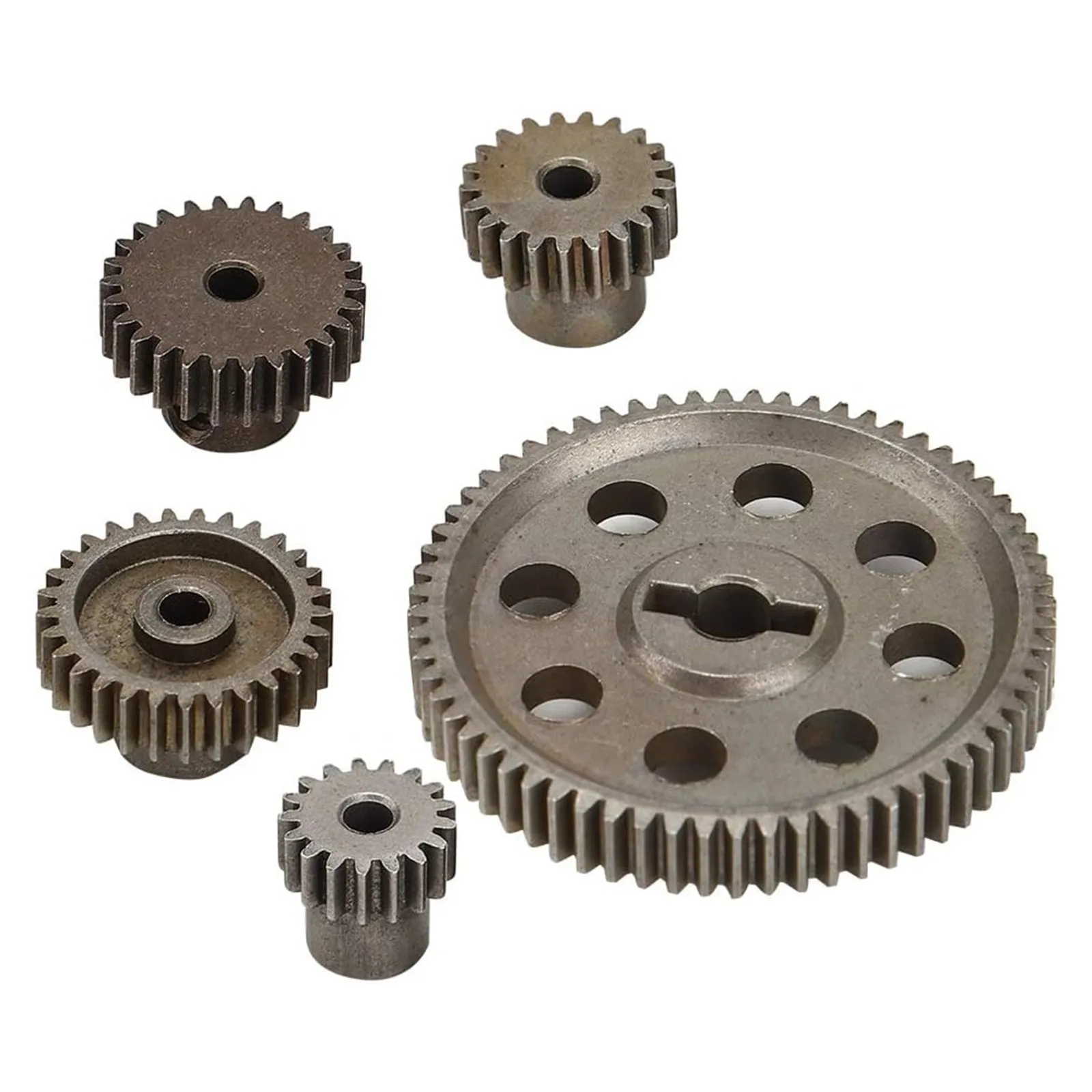 11184 Stahl Metall Stirnrad 64T 17T 21T 26T 29T Metall Motor Getriebe für Redcat EPX HSP 1/10 Monster Truck 94111 RC Teile – Detail 3