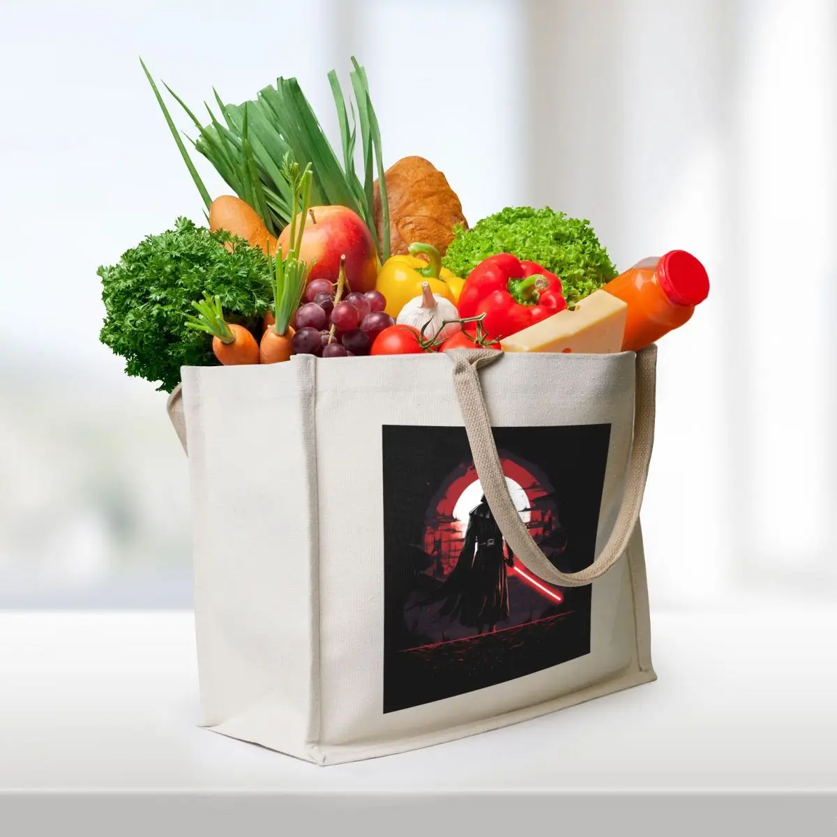 Lord Vader Tote Bag Cloth bag Eco bag tote men reusable shopping