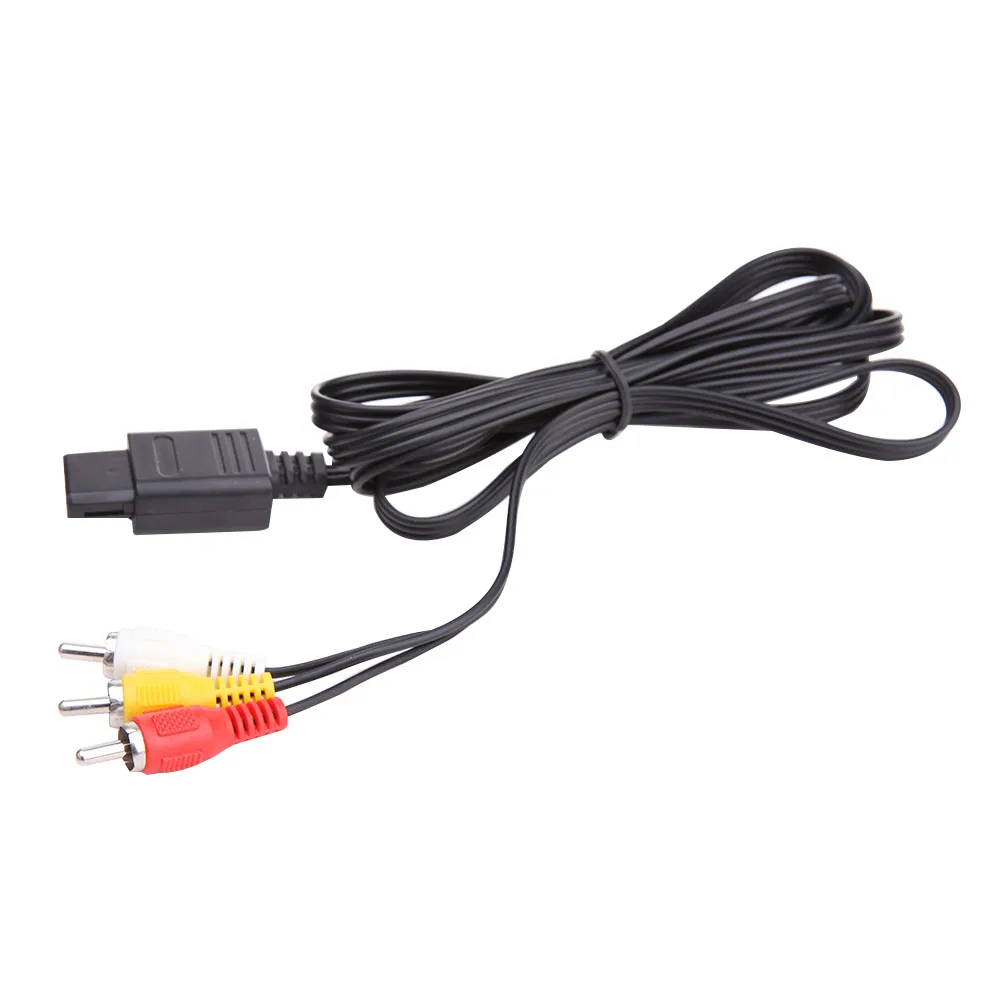 AV Cable Composite Video Cord AV Cable To RCA AV Audio Video Cable AV Audio Composite Cable for Nintendo 64 GameCube SNES SFC