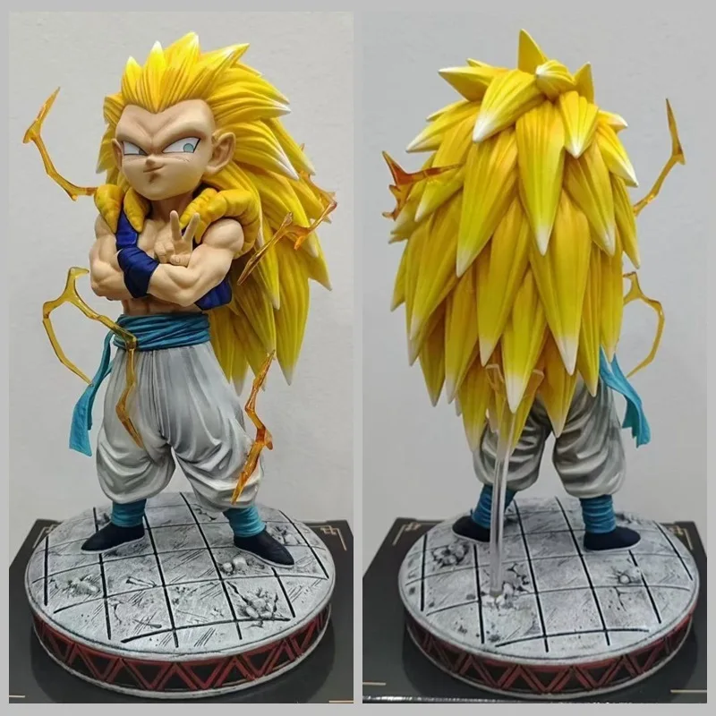 

Dragon Ball Z Figure Gotenks Figures Super Saiyan Gotenks Anime Figurine Ghost Squad Model Statue Doll Decoration Kids Toys Gift