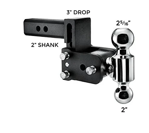 Adjustable aluminum alloy trailer arm