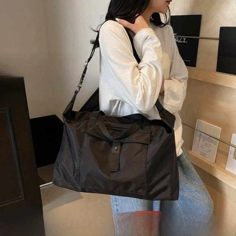 New Large Capacity Commuter Tote Bag Travel Bag Women's Crossbody Single Shoulder Bag Fashion Casual Student Handbag