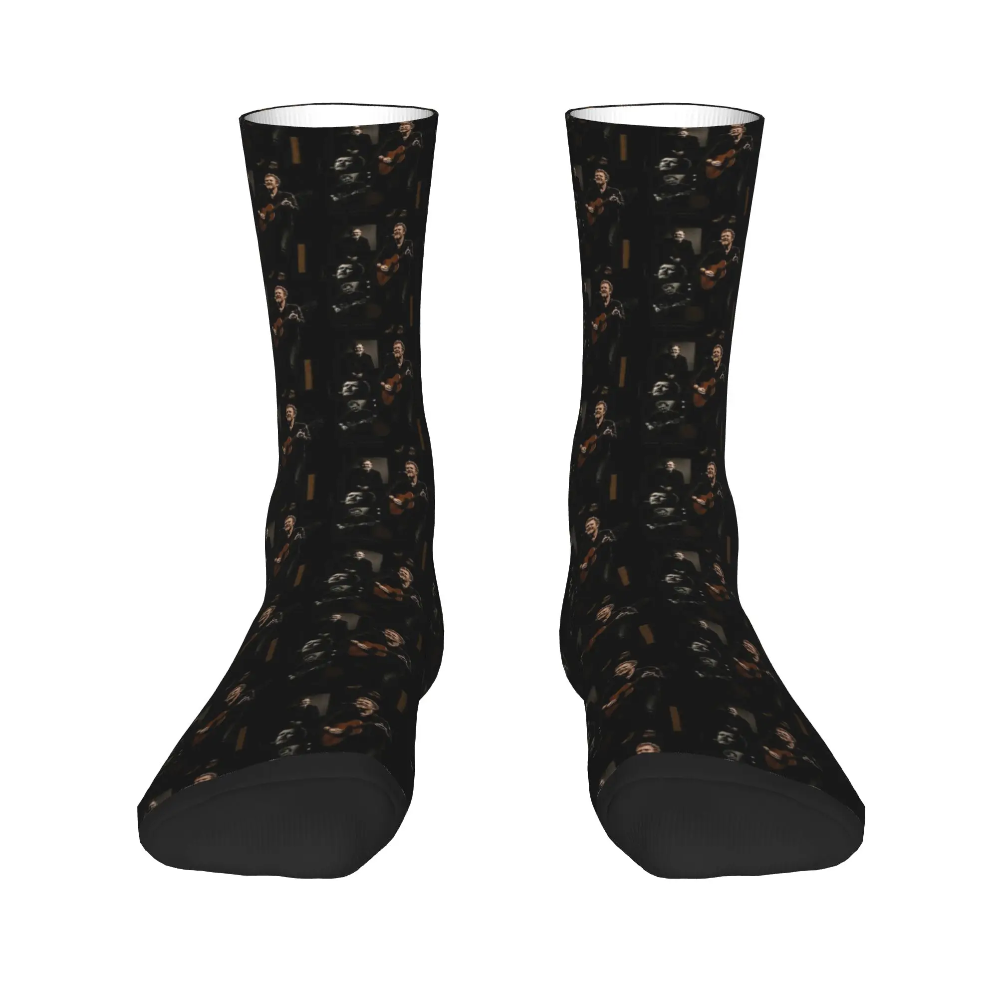 Glen Hansard Stockings Men's  Socks Soft Breathable Casual Socks Winter Outdoor Sports Non Skid Graphic Socks Gift Idea