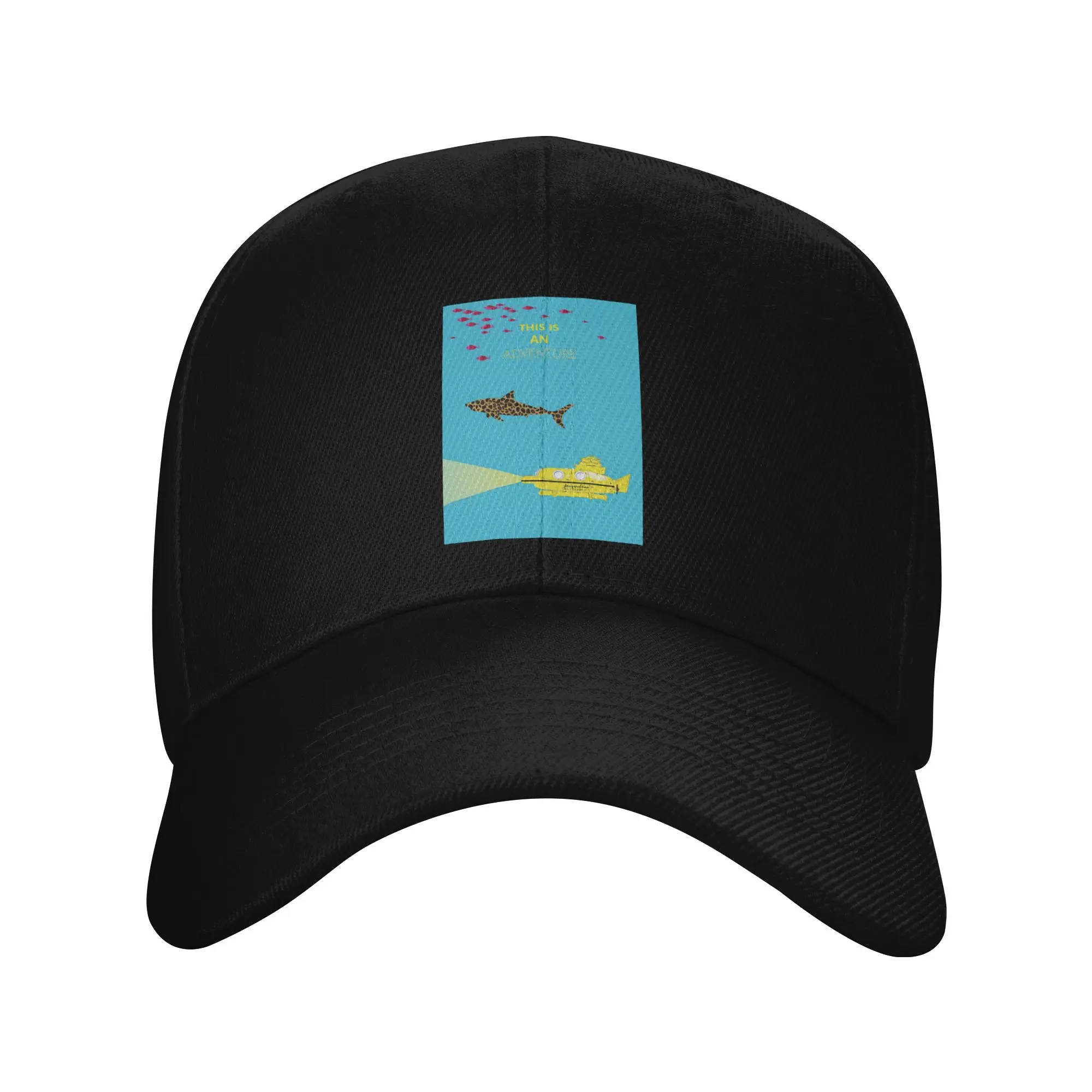 the life aquatic with steve zissou wes anderson Trendy Baseball Cap Maintenance Work Inner Sweatband Baseball Cap