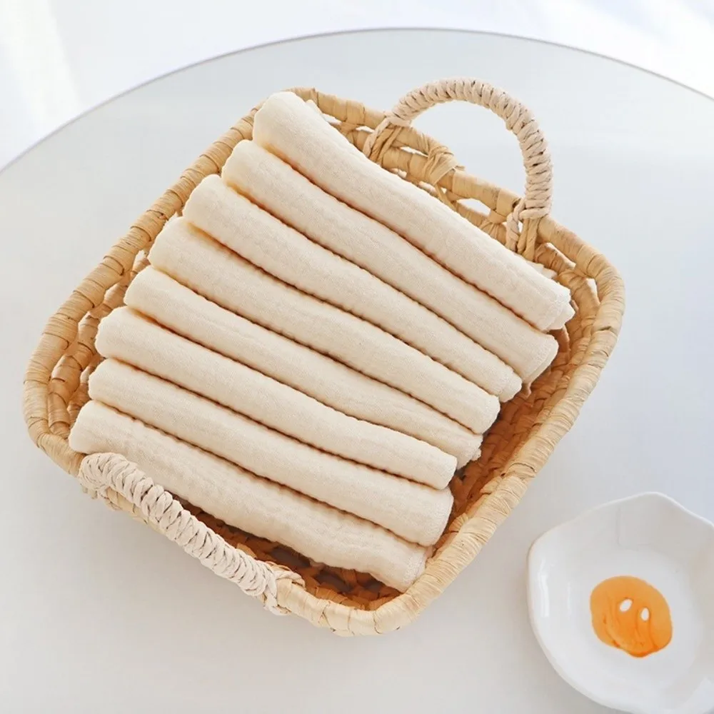 10 قطعة حفاضات قطنية ناعمة قابلة لإعادة الاستخدام ماصة الشاش القماش غطاء حفاضات قابل للغسل تنفس الحفاضات استخدام الرضع #3