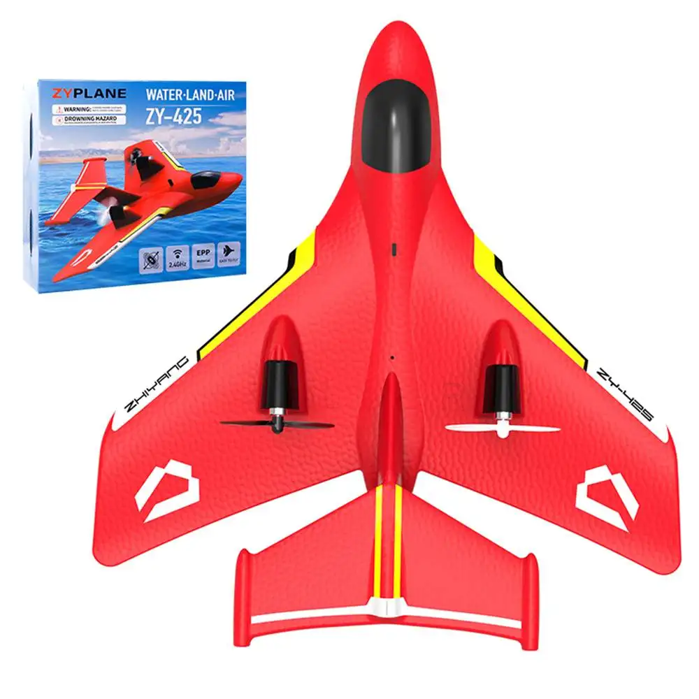 

ZHIYANG ZY-425 Sea Land Air 260mm Wingspan 2.4G EPP RC Airplane RTF With LED Light