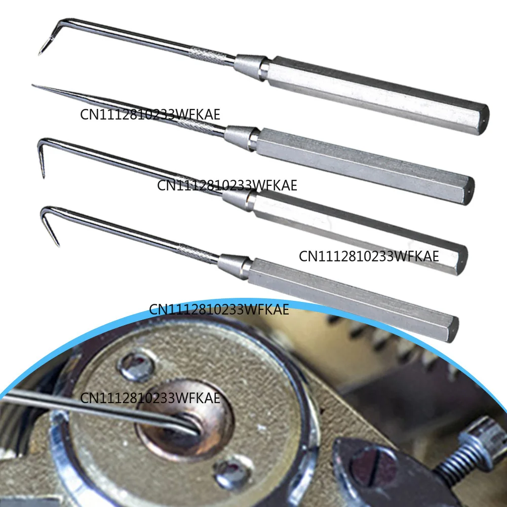 4pcs/set Car Pick And Hook Tool Hook And Pick Set O Ring Oil Seal Gasket Puller Remover Precision Hook And Pick Set Hand Tool
