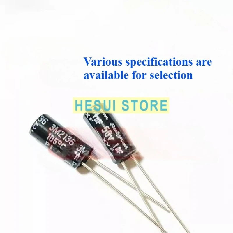 Black diamond imported electrolytic capacitor 50V ruby 4.7UF/10/22/47/100/2200/4700/220