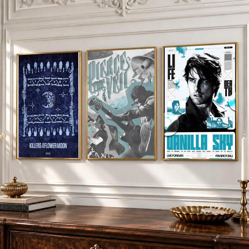 art Collide With The Sky Poster HD Poster Peel Stick Waterproof Wall Art Print Bedroom Living Room Modern Decor Gift