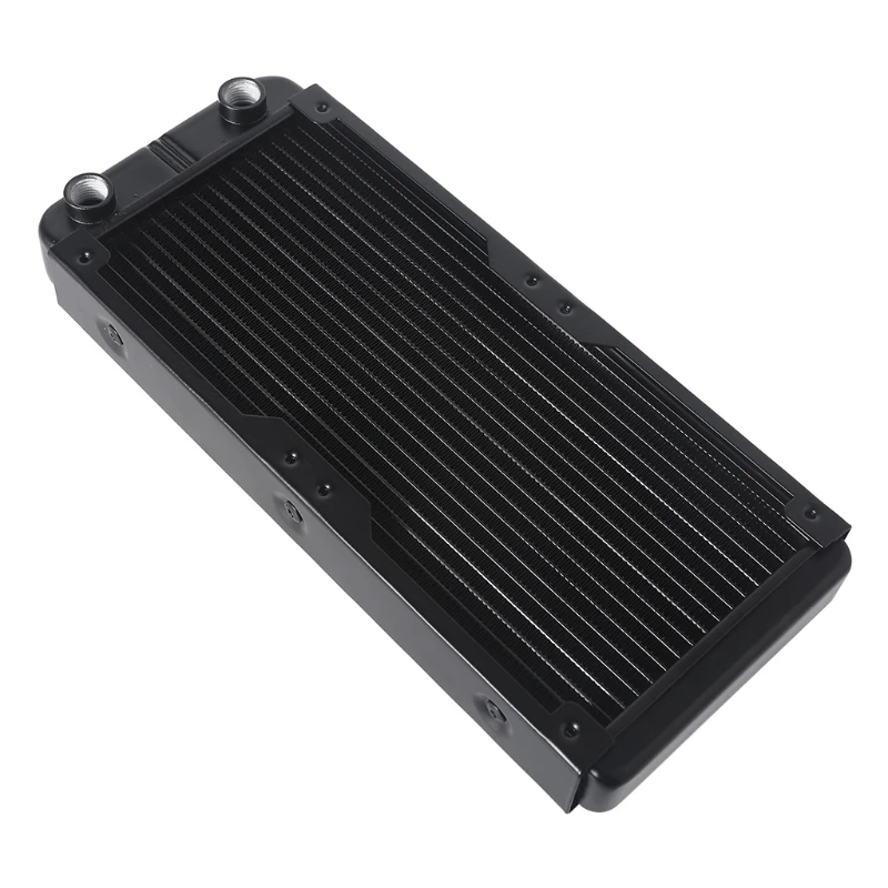 240mm 18 Tube Computer Water Cooling Radiator G1/4 Female Thread Heat Dissipation for Computer PC CPU Water Cool System