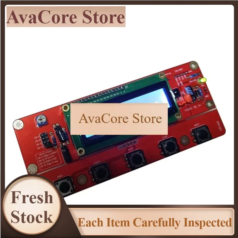 AvaCoreNvarcher CD Player Servo Board I2C Protocol Controller CD7-IISAA7327H CDM12 Mother DIY Turntable Display