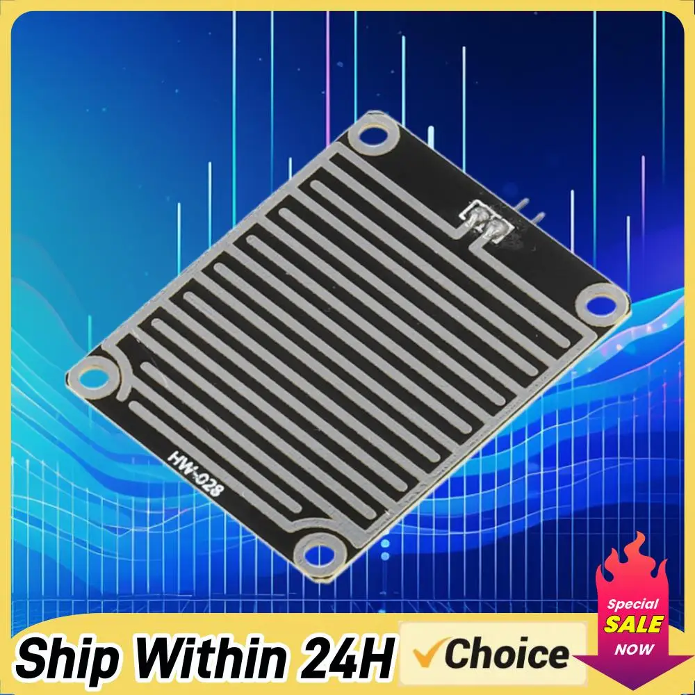 1 PC Raindrop Sensor Module High Sensitivity Rain Water Level Sensor Module Rising Water Level Detection Module