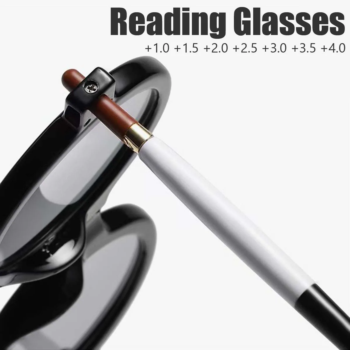 

Unisex Transparent Round Frame Far Sight Eyewear Men Women Ultralight Presbyopia Eyeglasses Trendy Fashion Reading Glasses