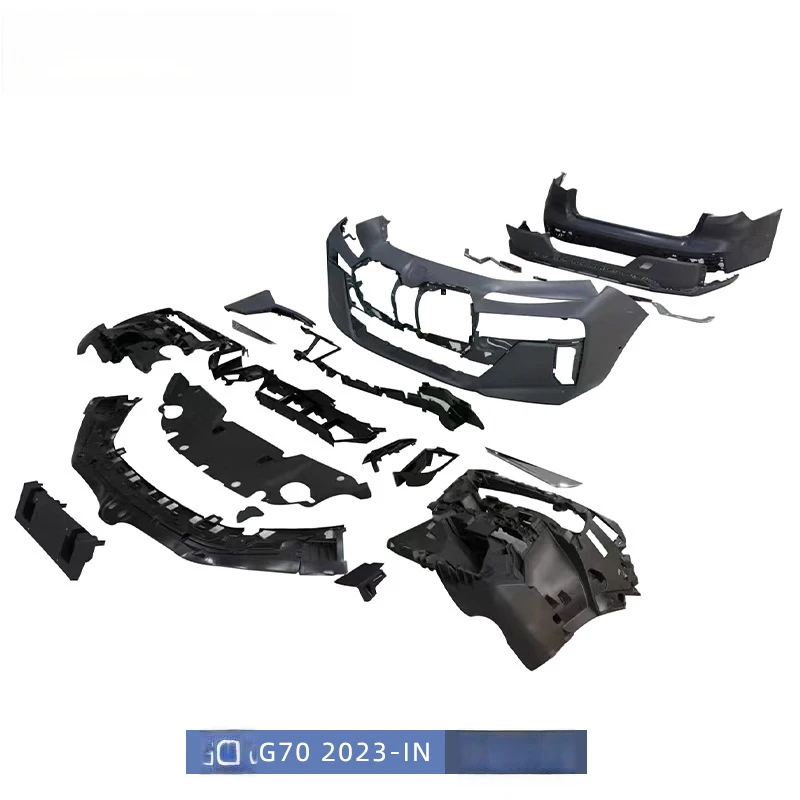 Series G70 Upgrade to M760 Sport Style Full Body Kit Front Rear Bumper Assembly