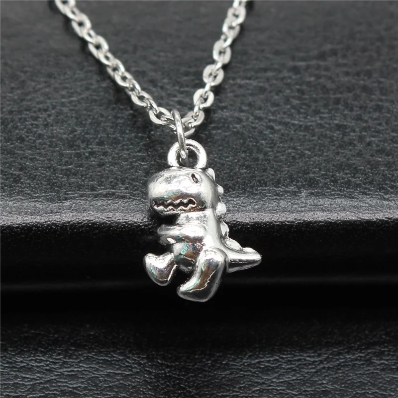 Popular Jewelry Alloy Pendant Necklace Little Dinosaur Fashion Classic Gift