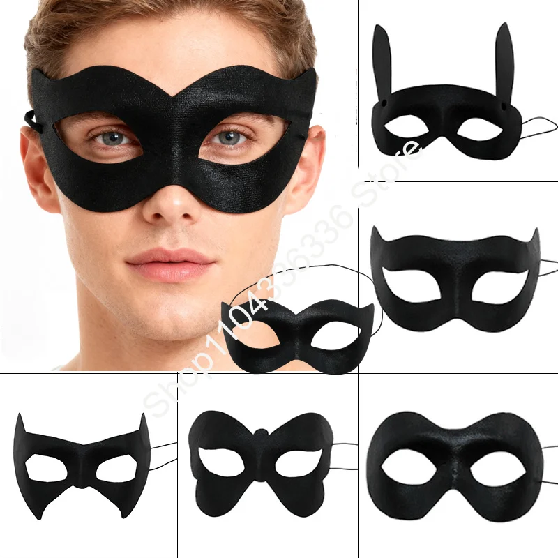 

PVC Cat Mask for Cosplay Mardi Gras Ball Halloween Costume Adult Size with Eye Holes Princess Eye Mask Half Face Masquerade