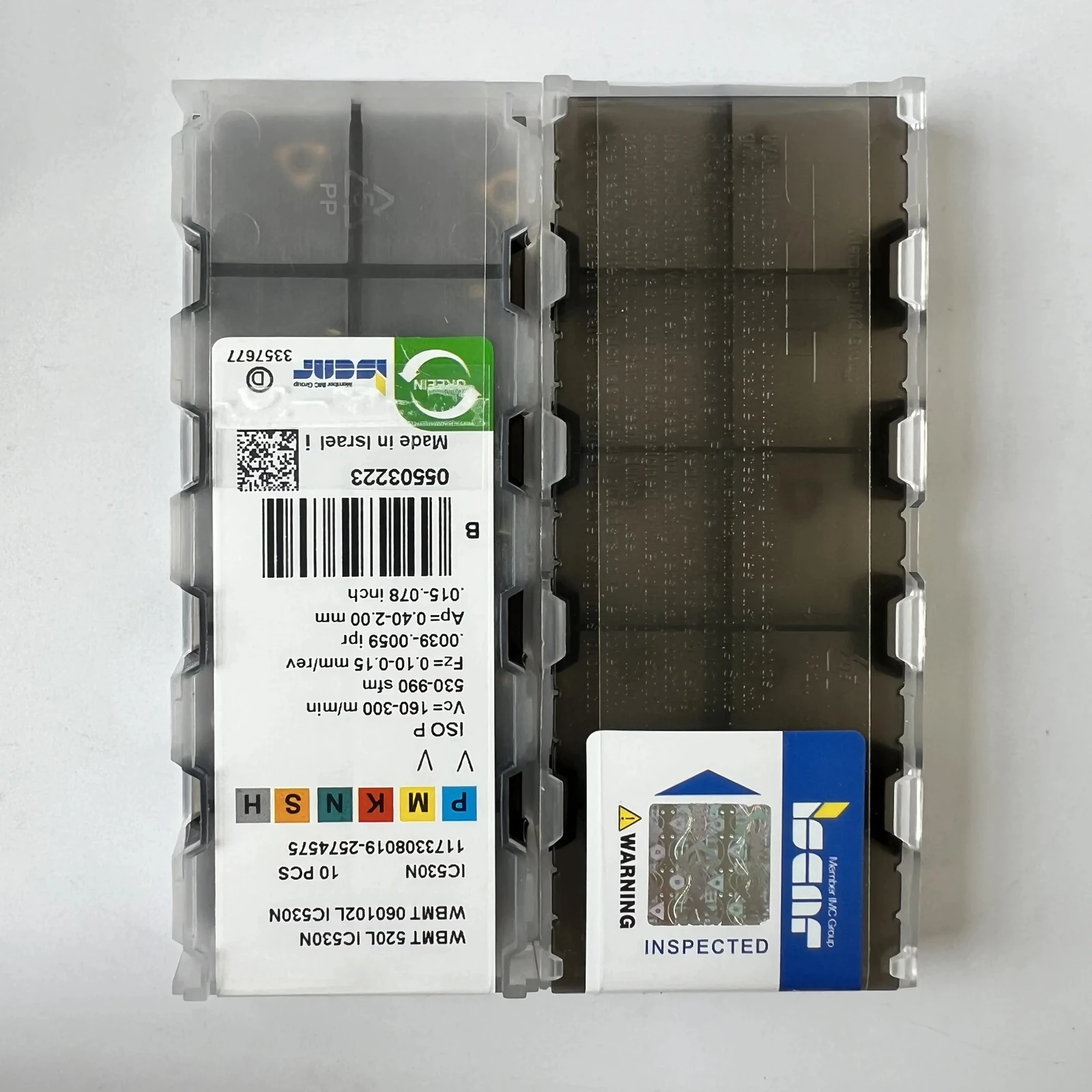 

WBMT060102L IC530N / Industrial indexable Carbide Inserts 10 Pcs