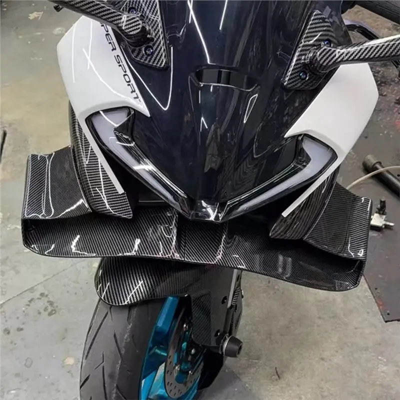 A80X-Motorcycle Accessories For 675SR 675SR-R 2024-2026 Front Spoiler Competitive Lower Lip Design