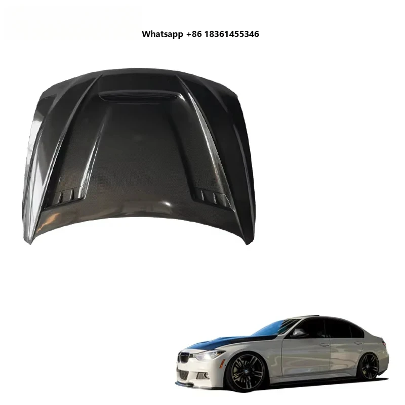 

Car Modification Parts 3 Series F30 F35 Tuning New GTS Upgrade Style Carbon Fiber Front Bonnet Hood F30 Engine Hoods