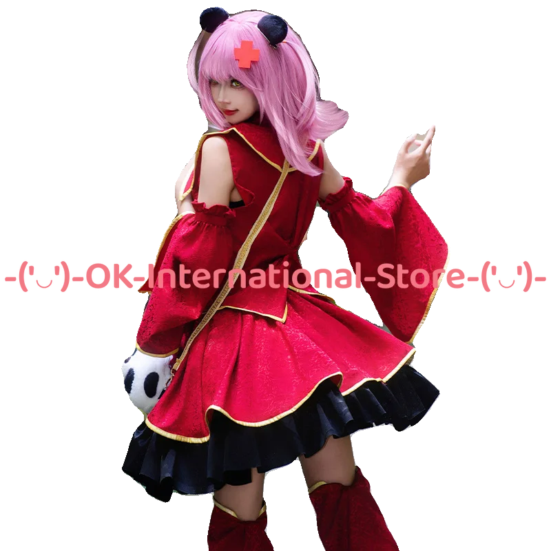 شوجو شارا! أزياء آمو هيناموري التأثيرية على الطراز الصيني لشخصية اللعبة أغطية الرأس لحفلات الهالوين كرنفال بدلة موحدة #6