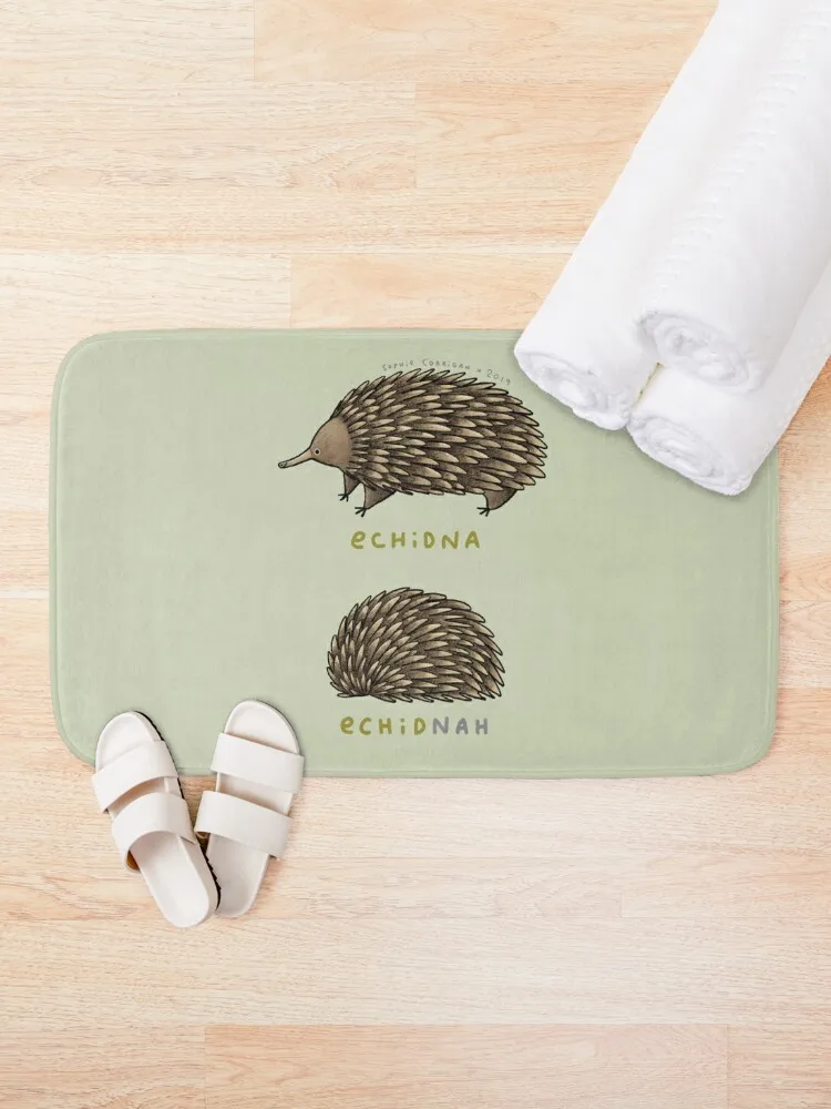 Echidna Echidnah Bath Mat Bathroom Slip Bathroom Accessories Sets Kitchen Rug Mat