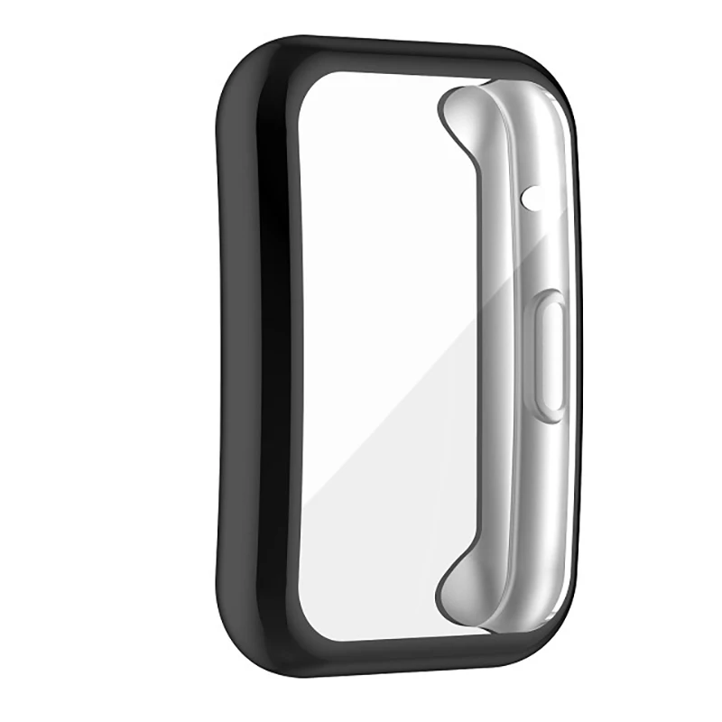 Top Deals Screen Protection Watch Case For Huawei Watch Fit Soft Tpu Protector Cover Shell Plating Color Watchcase