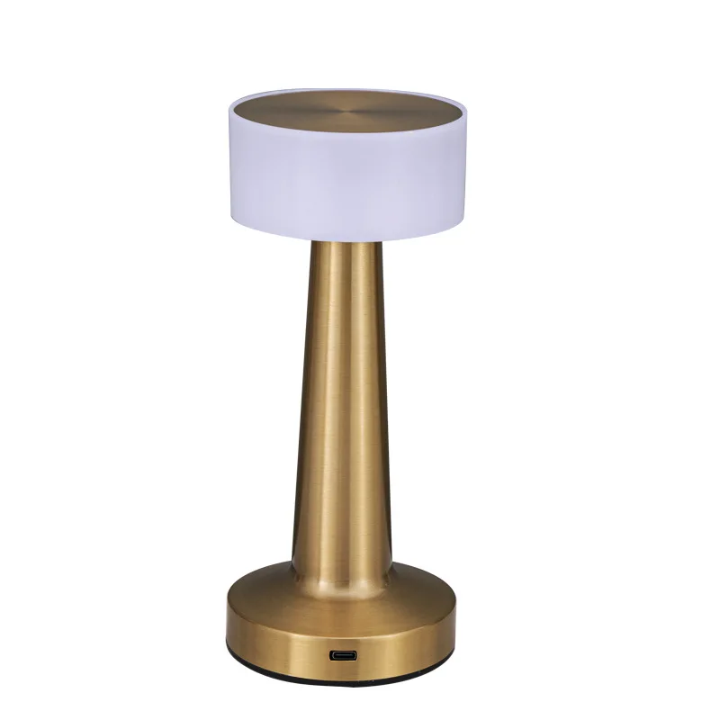 

Bedside small desk lamp, dimmable eye protection, warm and romantic working atmosphere, touch USB charging learning desk lamp
