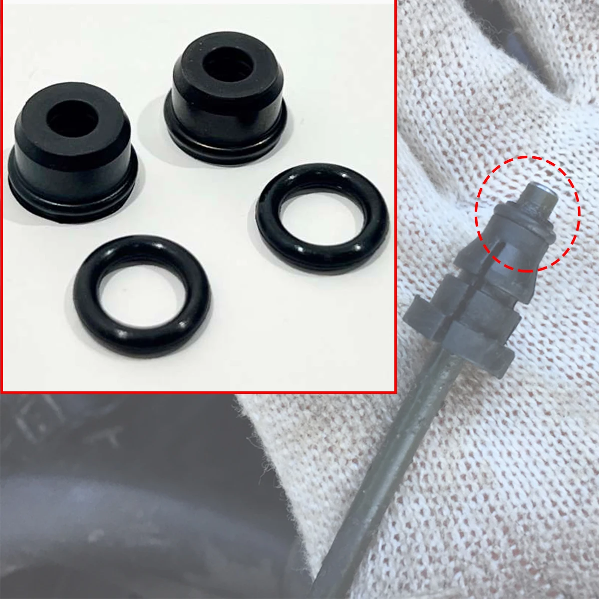 

For VW Golf Mk6 5K AJ 2009-2013 Clutch Master Cylinder Gasket Seal Repair Kit Transmission Drivetrain Accessories Replacement